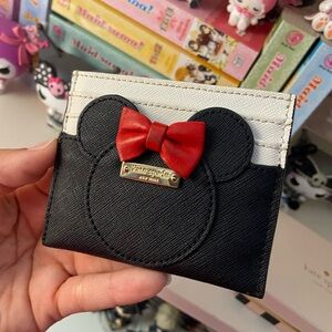 Kate Spade Minnie Mouse card case